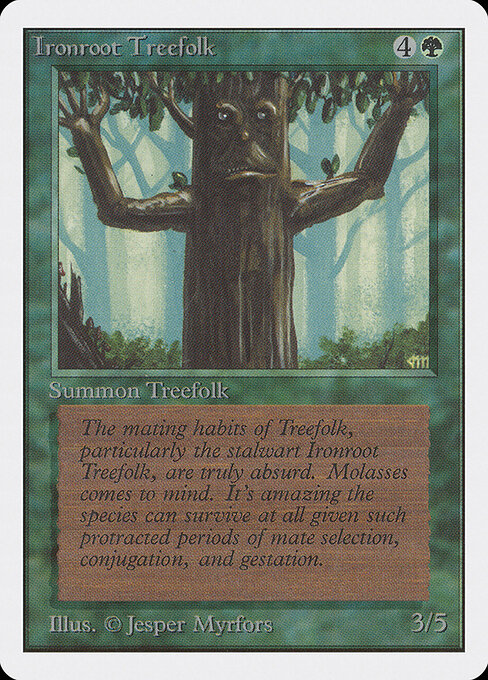 Ironroot Treefolk - Unlimited Edition - 204
