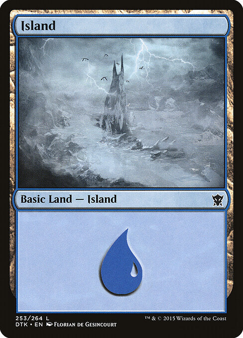Island - Dragons of Tarkir - 253