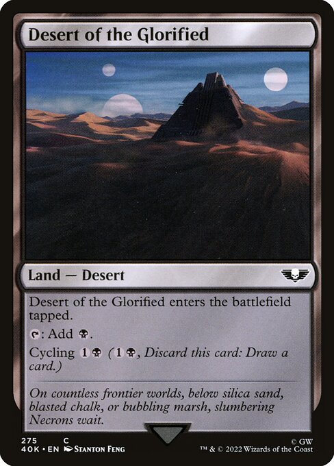 Desert of the Glorified - Warhammer 40,000 Commander - 275