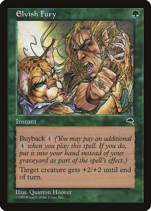 Elvish Fury - Tempest - 226
