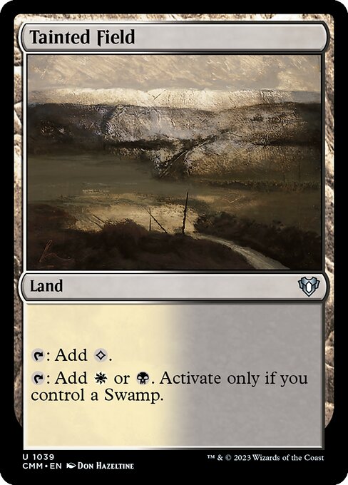 Tainted Field - Commander Masters - 1039