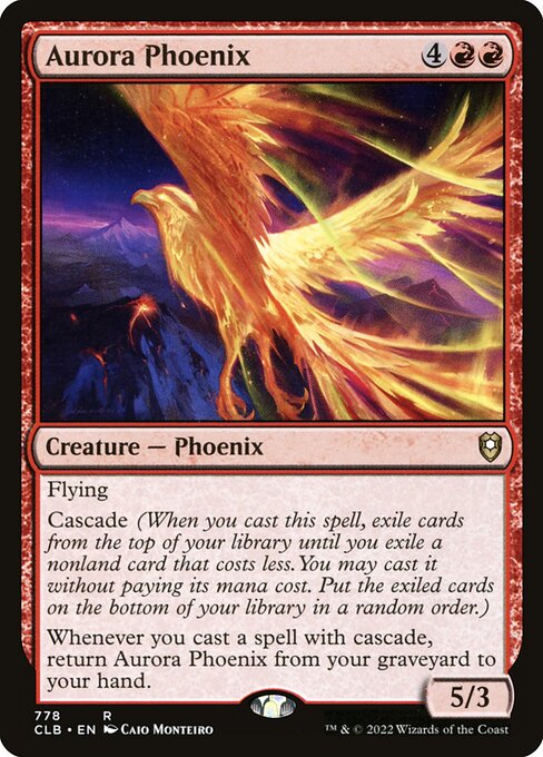 Aurora Phoenix - Commander Legends: Battle for Baldur's Gate - 778