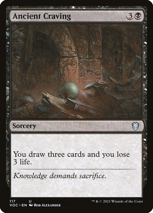Ancient Craving - Crimson Vow Commander - 117