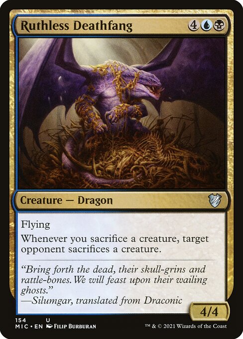 Ruthless Deathfang - Midnight Hunt Commander - 154