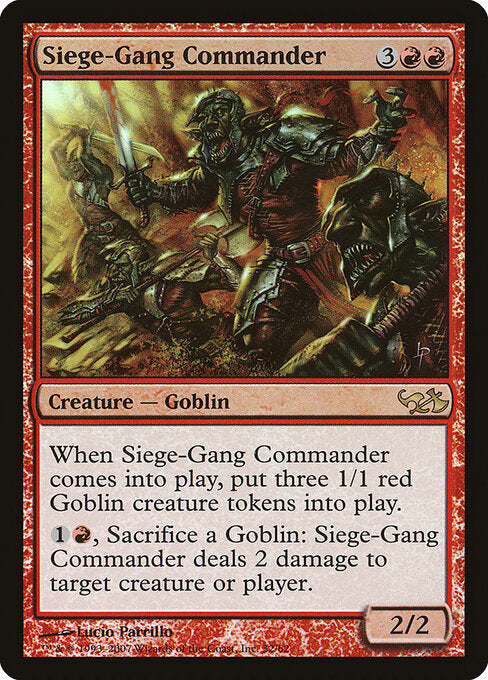 Siege-Gang Commander - Duel Decks: Elves vs. Goblins - 32