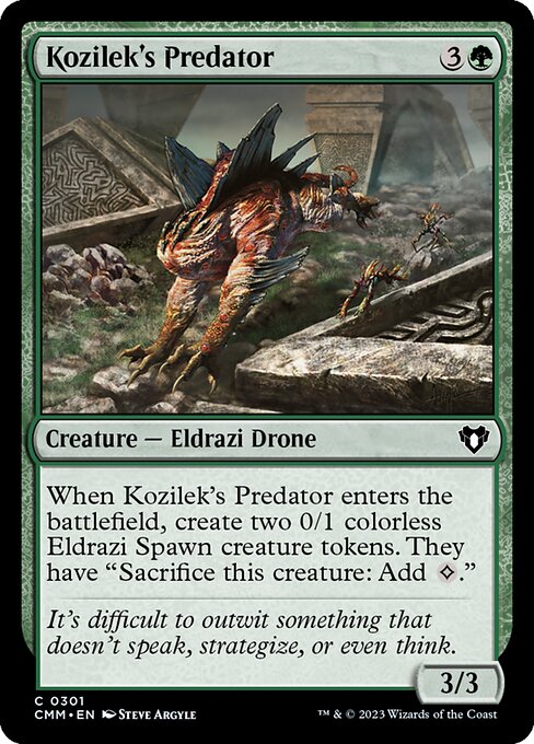 Kozilek's Predator - Commander Masters - 301