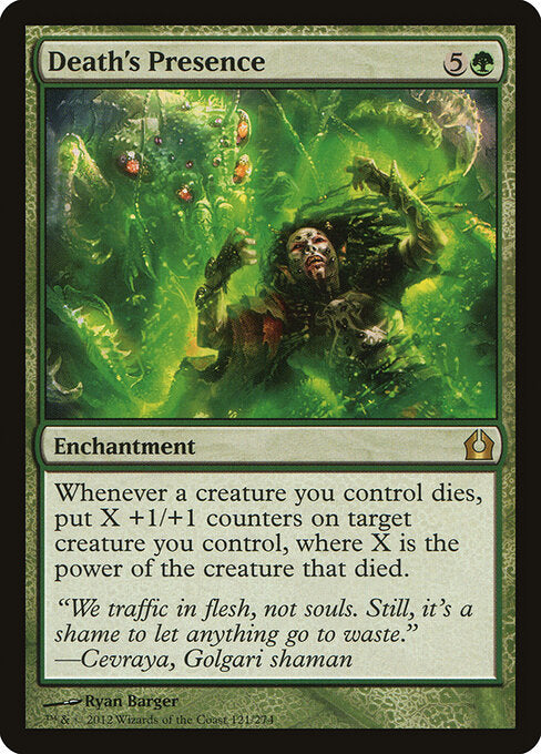 Death's Presence - Return to Ravnica - 121