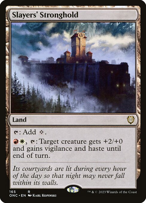 Slayers' Stronghold - Phyrexia: All Will Be One Commander - 165