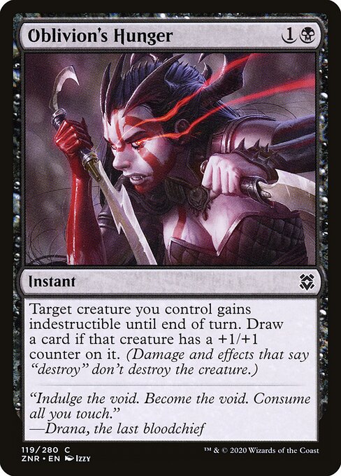 Oblivion's Hunger - Zendikar Rising - 119