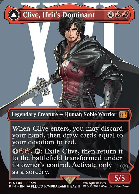 Clive, Ifrit's Dominant // Ifrit, Warden of Inferno - Final Fantasy - 385
