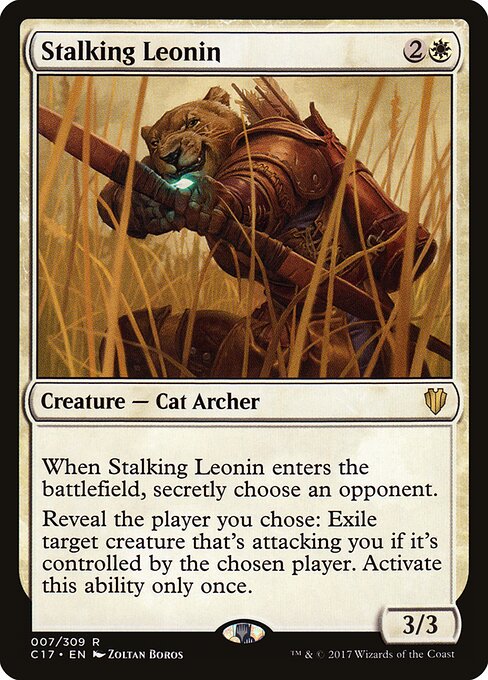 Stalking Leonin - Commander 2017 - 7