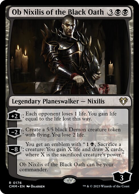 Ob Nixilis of the Black Oath - Commander Masters - 176