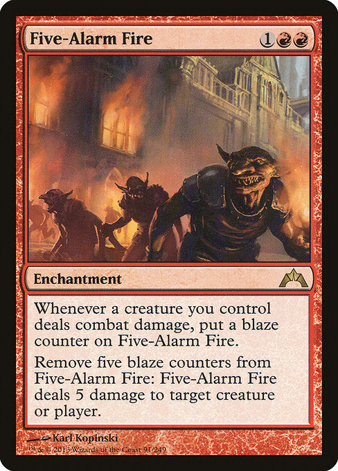 Five-Alarm Fire - Gatecrash - 91