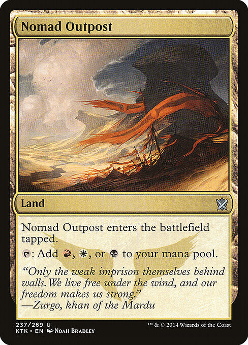 Nomad Outpost - Khans of Tarkir - 237