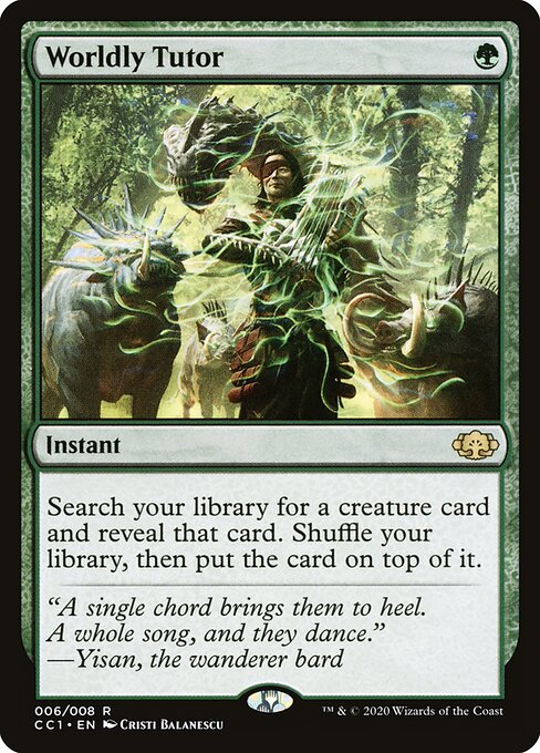 Worldly Tutor - Commander Collection: Green - 6
