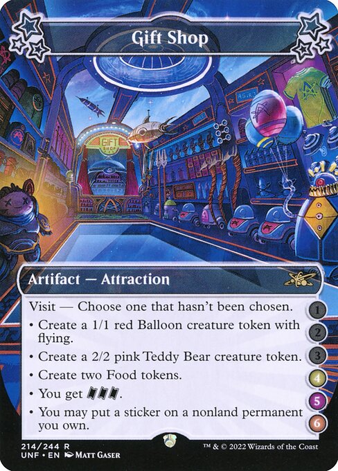 Gift Shop - Unfinity - 214b