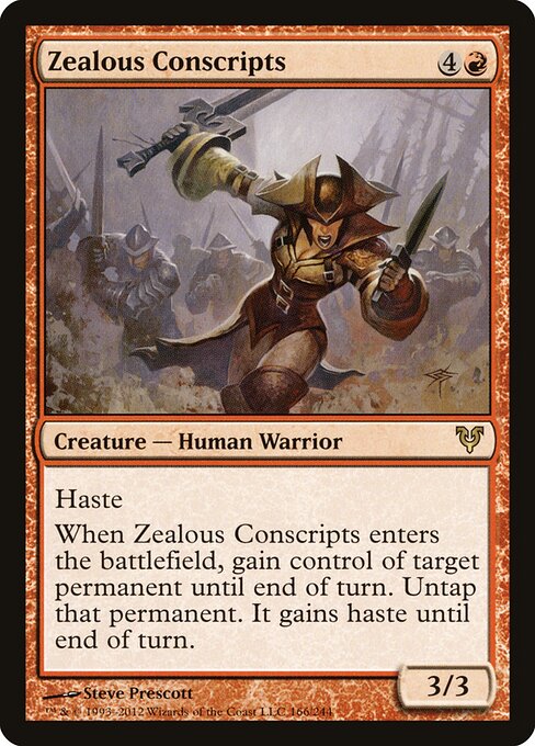 Zealous Conscripts - Avacyn Restored - 166