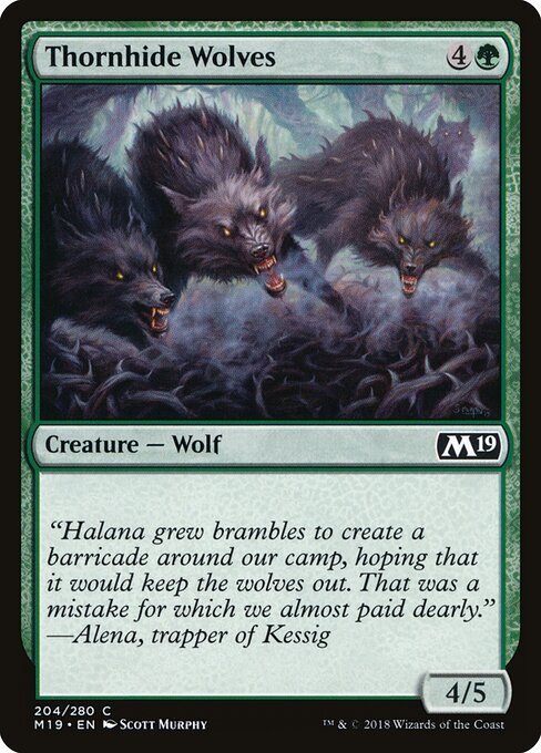 Thornhide Wolves - Core Set 2019 - 204