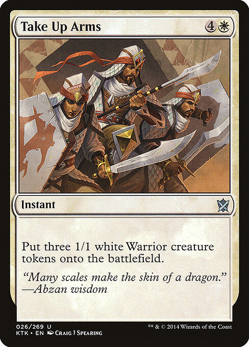 Take Up Arms - Khans of Tarkir - 26