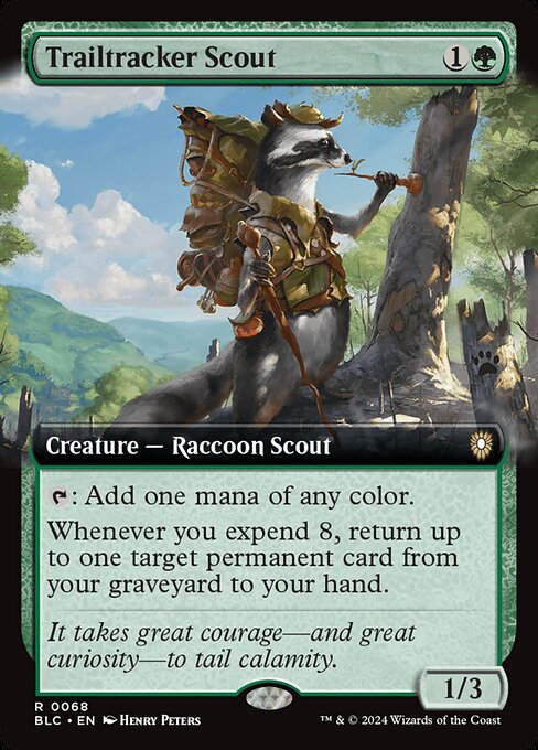 Trailtracker Scout - Bloomburrow Commander - 68