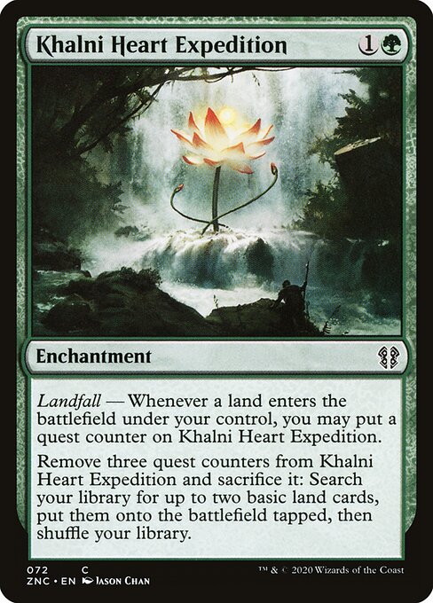 Khalni Heart Expedition - Zendikar Rising Commander - 72