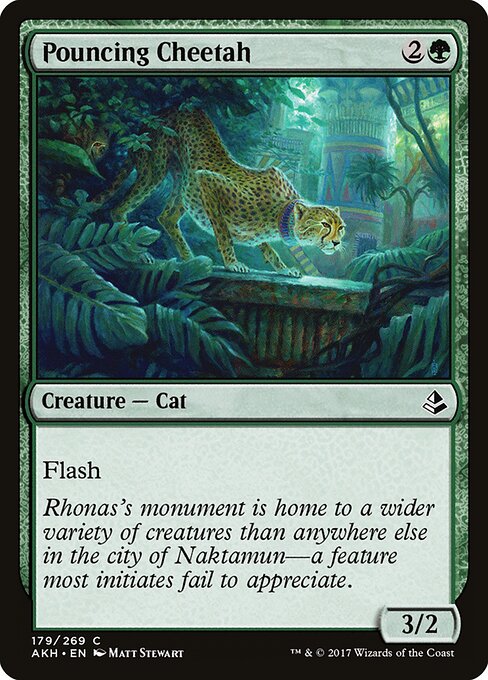 Pouncing Cheetah - Amonkhet - 179