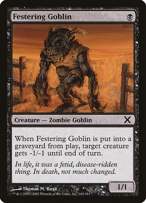 Festering Goblin - Tenth Edition - 143
