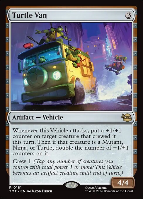 Turtle Van - Teenage Mutant Ninja Turtles - 181