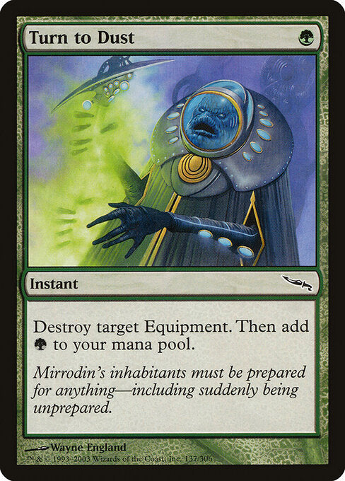 Turn to Dust - Mirrodin - 137