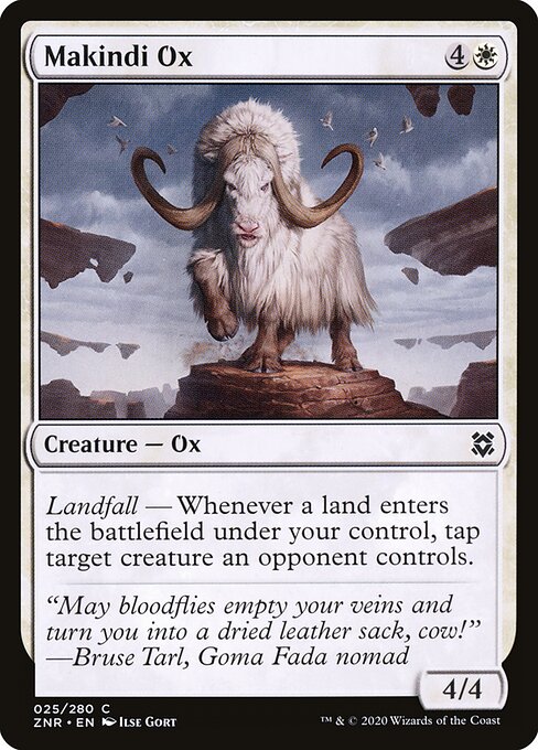 Makindi Ox - Zendikar Rising - 25