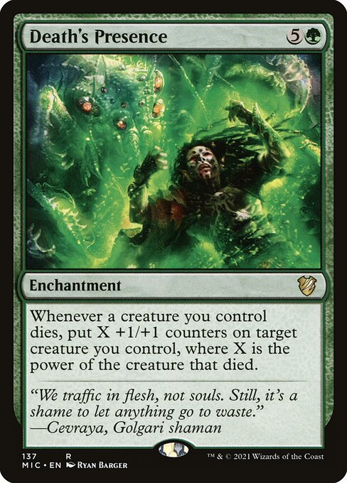 Death's Presence - Midnight Hunt Commander - 137