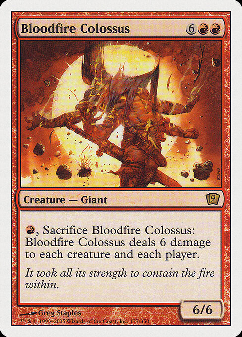 Bloodfire Colossus - Ninth Edition - 177