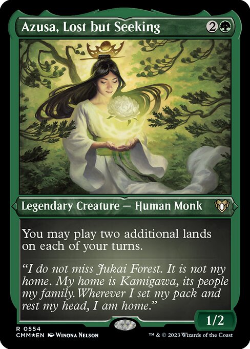 Azusa, Lost but Seeking - Commander Masters - 554