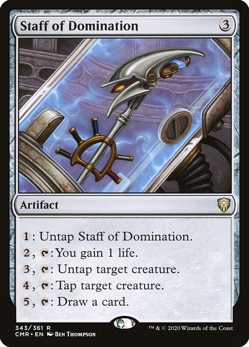 Staff of Domination - Commander Legends - 343