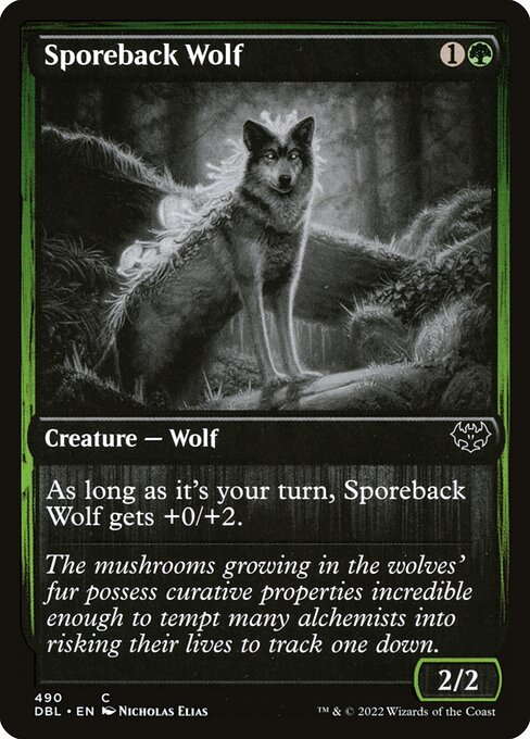 Sporeback Wolf - Innistrad: Double Feature - 490