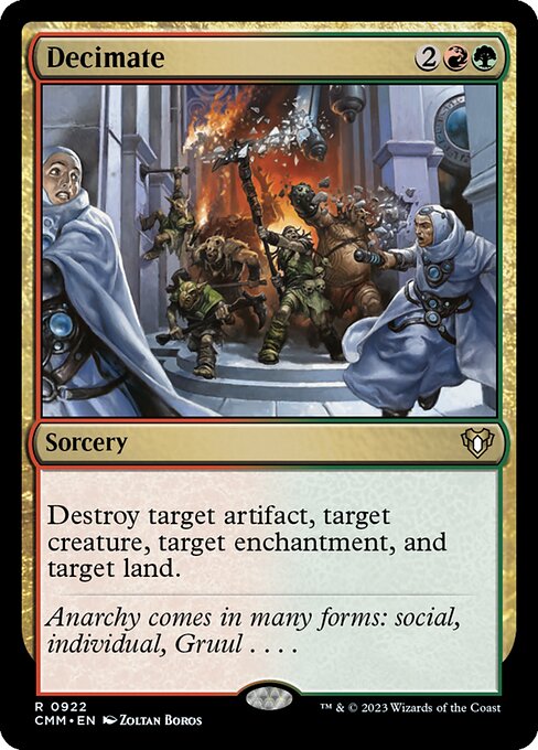 Decimate - Commander Masters - 922
