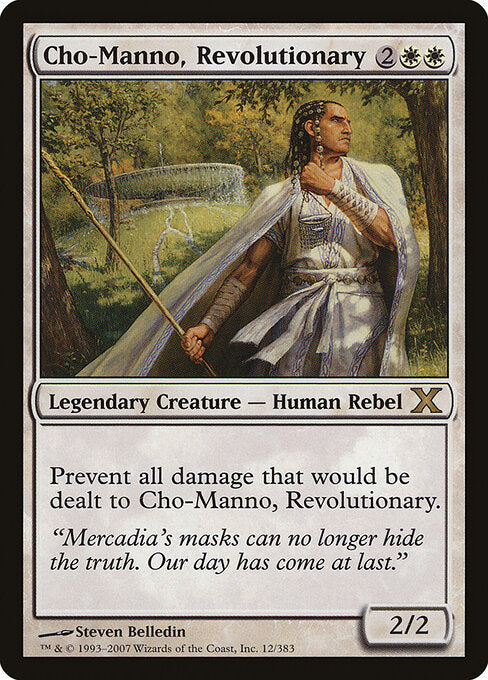 Cho-Manno, Revolutionary - Tenth Edition - 12