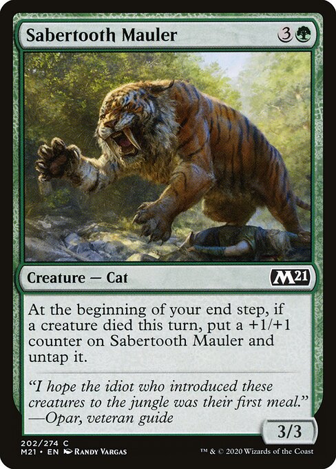 Sabertooth Mauler - Core Set 2021 - 202