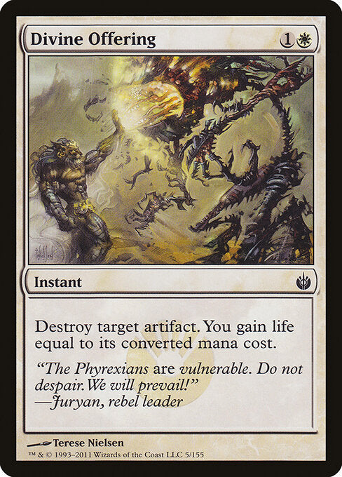 Divine Offering - Mirrodin Besieged - 5