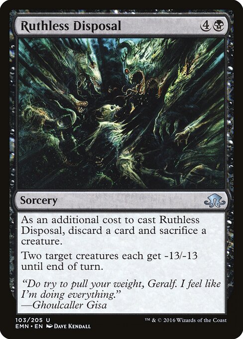 Ruthless Disposal - Eldritch Moon - 103