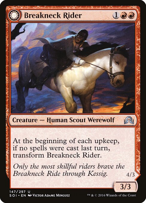 Breakneck Rider // Neck Breaker - Shadows over Innistrad - 147