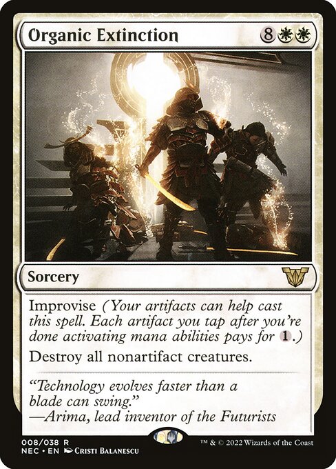 Organic Extinction - Neon Dynasty Commander - 8