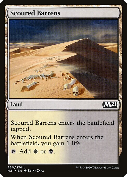 Scoured Barrens - Core Set 2021 - 250