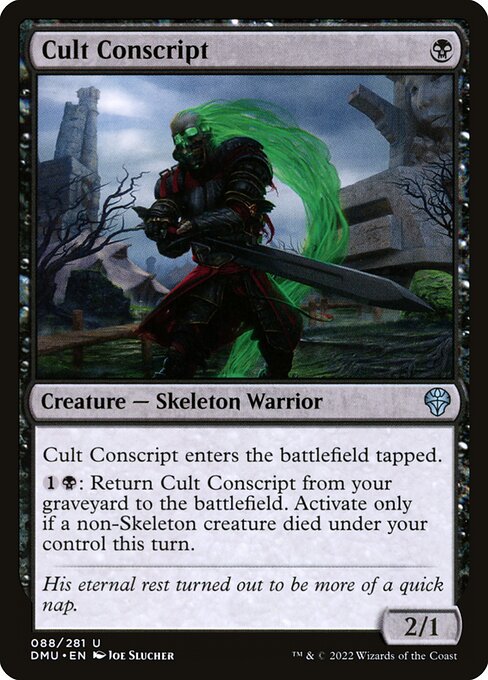 Cult Conscript - Dominaria United - 88