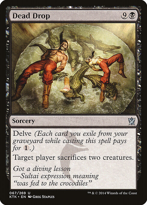 Dead Drop - Khans of Tarkir - 67
