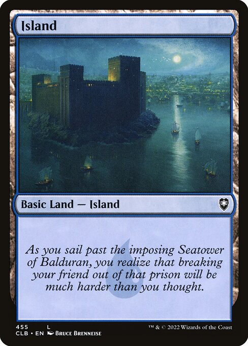 Island - Commander Legends: Battle for Baldur's Gate - 455