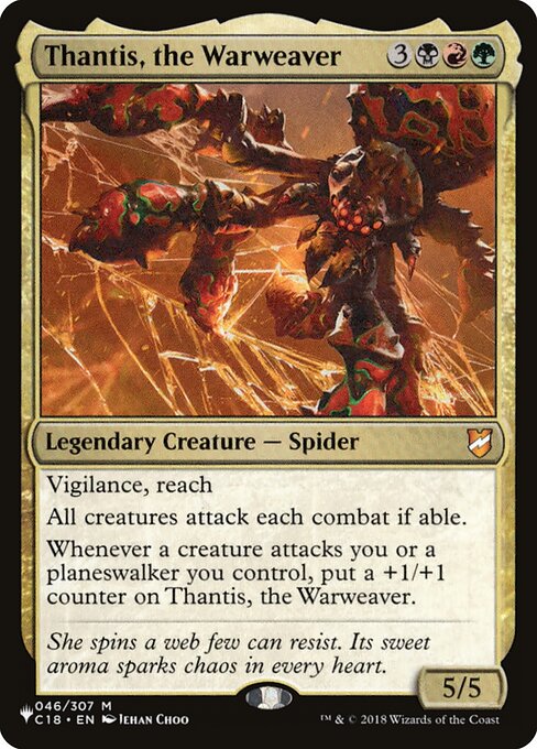 Thantis, the Warweaver - The List - C18-46