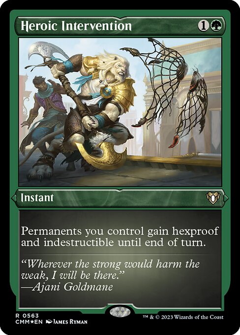 Heroic Intervention - Commander Masters - 563