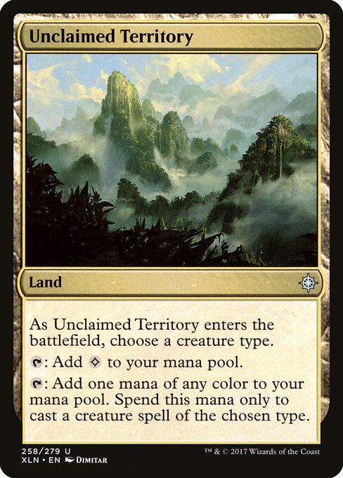 Unclaimed Territory - Ixalan - 258