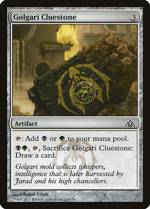 Golgari Cluestone - Dragon's Maze - 139